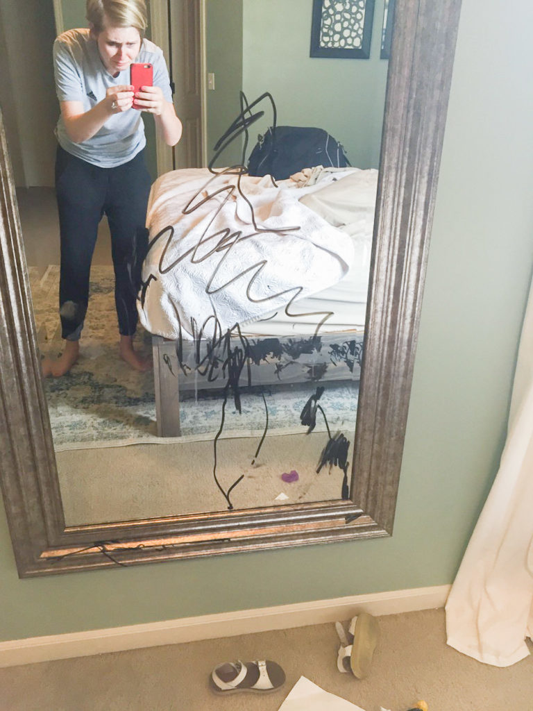 When Decorating is an Uphill Battle Full Length Mirror