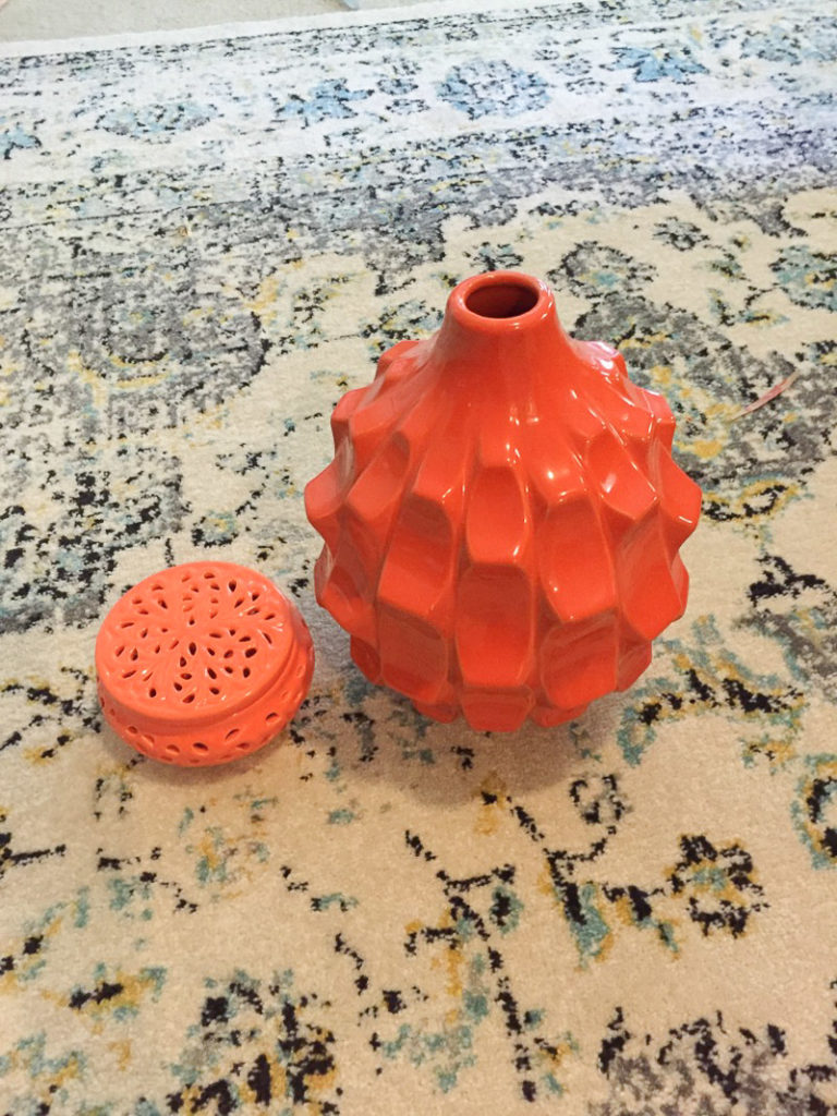 Furniture Makeovers Orange Vase