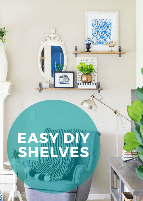Easy DIY Shelves