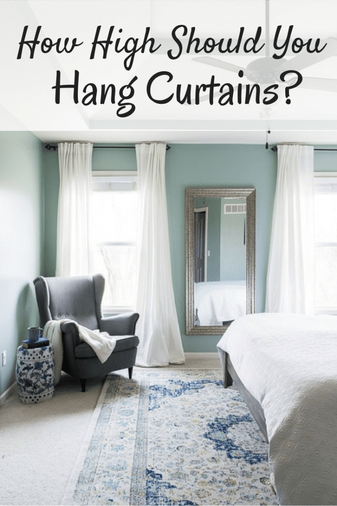 How High To Hang Curtains Collected, Best Curtains For 9 Foot Ceilings