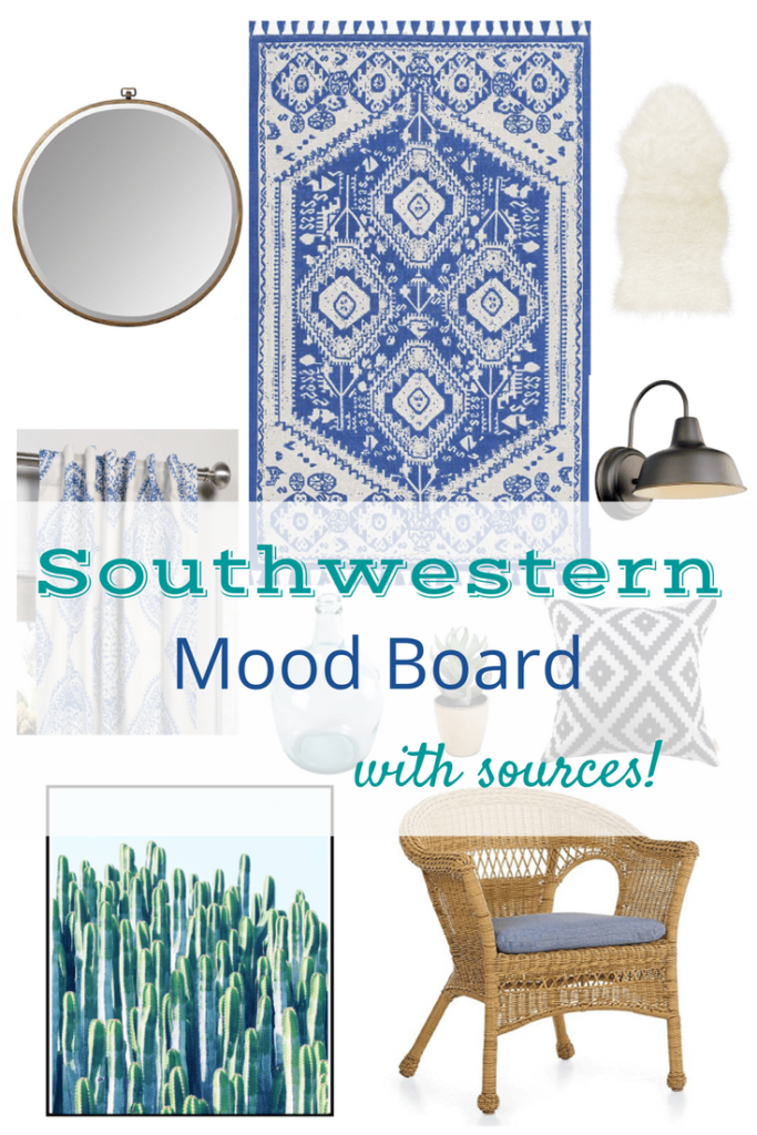 A Cool Southwest Mood Board