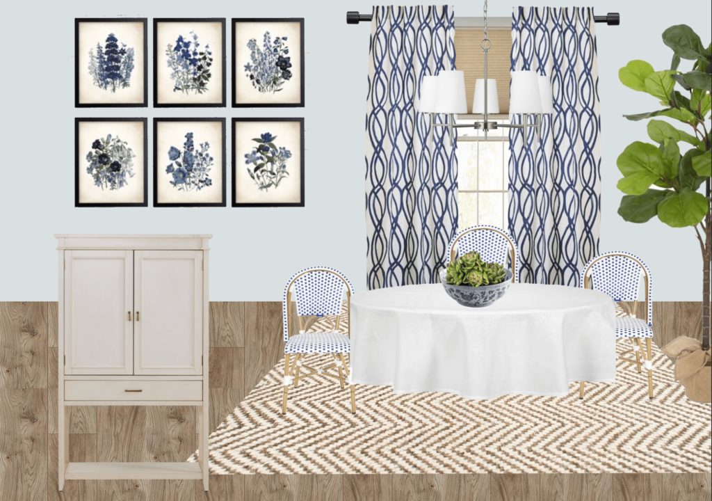 eDesign Spotlight: Blue and White and Bright
